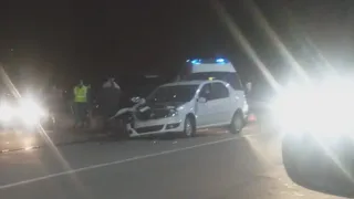 Ночью на Ряжском шоссе произошло серьезное ДТП