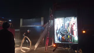 В Рязанской области случился пожар в частном доме