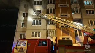 В многоквартирном доме в Собинке случился пожар
