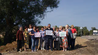 Жители рязанских поселков протестуют против строительства Южного обхода в жилой зоне