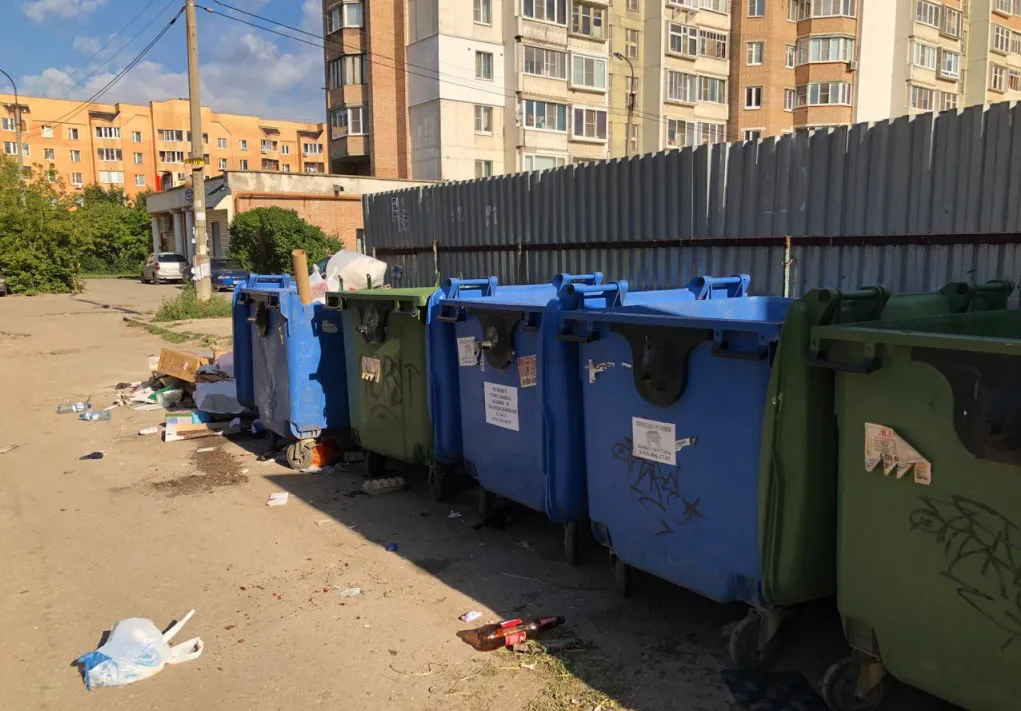 "Будем принимать жесткие меры": Сорокина раскритиковала УК за организацию контейнерных площадок