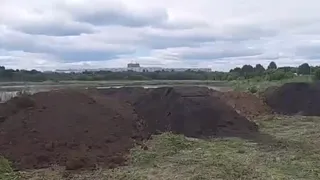 Соцсети: озеро “Дикая утка” снова засыпают