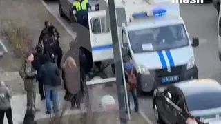 Террориста Мухаммадсобира Файзова привезли на следственный эксперимент 