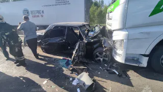 На Южной объездной лоб в лоб столкнулись авто