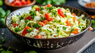 Освежающий салат из пекинской капусты: ем такой каждый день и не перегружаю желудок