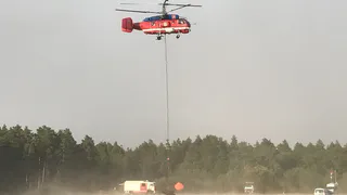 В Рязанской области на горящие лесные пожары сброшено более 24 тысяч тонн воды