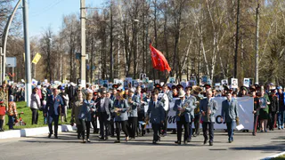 Тысячи нижнекамцев приняли участие в Параде Победы и акции «Бессмертный полк»