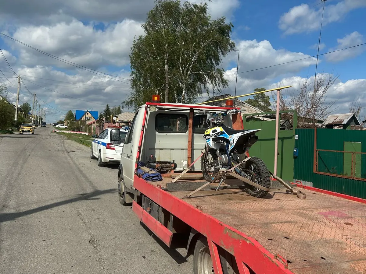 12-летний водитель питбайка задержан в Магнитогорске