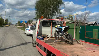 12-летний водитель питбайка задержан в Магнитогорске