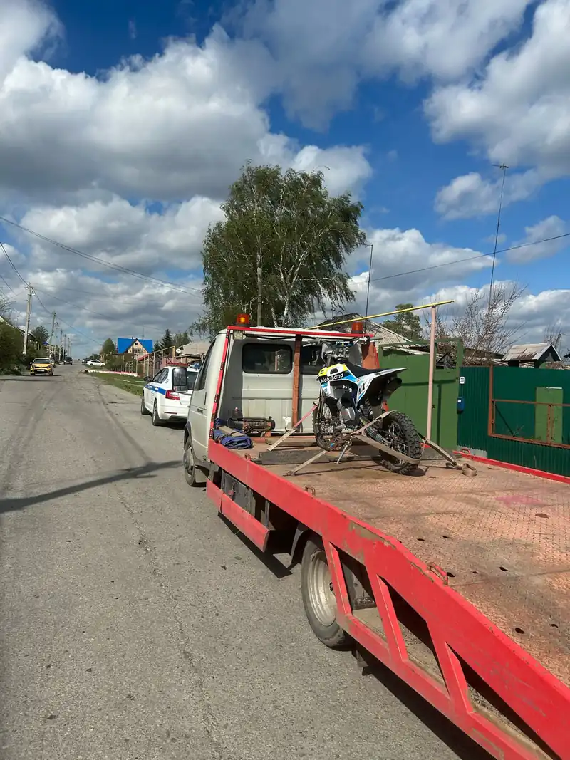 12-летний водитель питбайка задержан в Магнитогорске