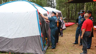 Сотрудники МЧС проверили рязанские палаточные лагеря после трагедии в Хабаровске