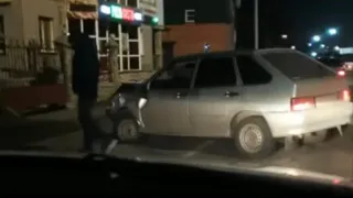 ДТП в Рыбном: машина переехала пешехода и столкнулась с другим автомобилем