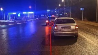 В Коми водитель иномарки врезался в попутную ему машину