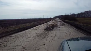 Рязанцы жалуются на дорогу в Захаровском районе