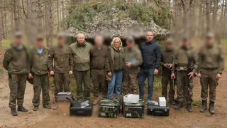 Глава Рязгордумы Татьяна Панфилова посетила зону СВО