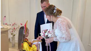 В Касимове состоялась свадьба с фольклорной «изюминкой»