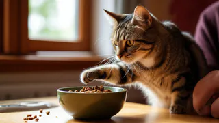 Почему кошка съедает желе, но оставляет кусочки корма в миске - ветеринар объяснил 
