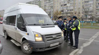 ДТП в Скопине - перевернулась маршрутка