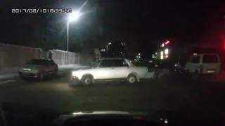 В Рязани "невнимательный" водитель чуть не спровоцировал ДТП