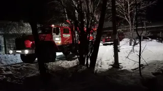 В Рязанской области произошел серьезный пожар с пострадавшим