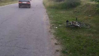 ДТП с велосипедистом: в Ермиши из-за аварии пострадали пенсионер и школьница