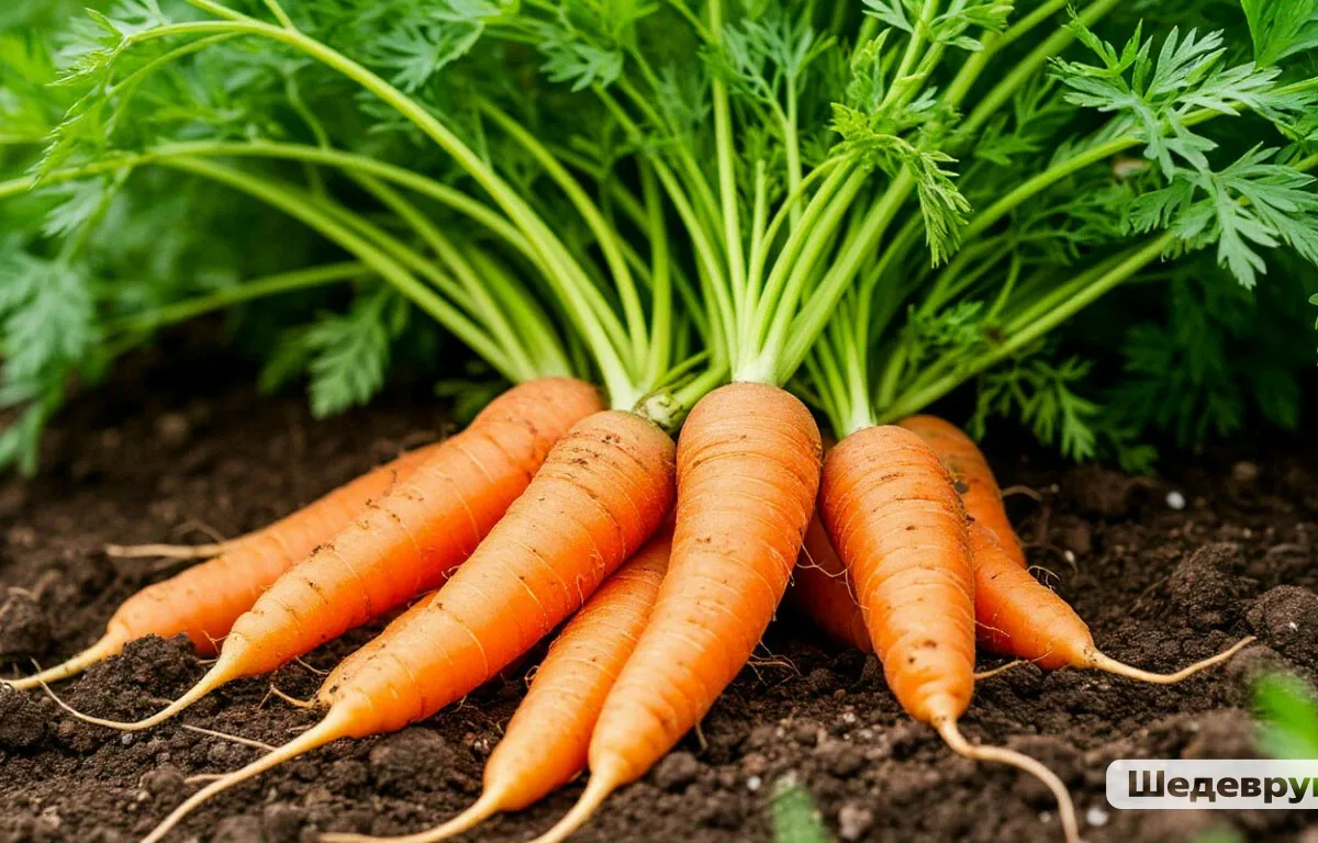 Раскидайте на грядке с морковью этот порошок — вы удивитесь, насколько большой и ровной она станет