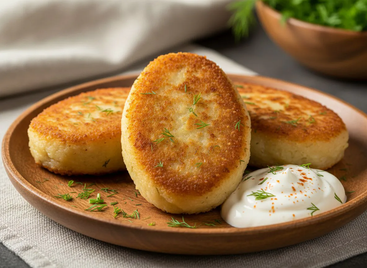 Зразы больше не делаю! Готовлю картофельные шайбочки с сыром и чесноком — без возни, без панировки, а вкус — объедение
