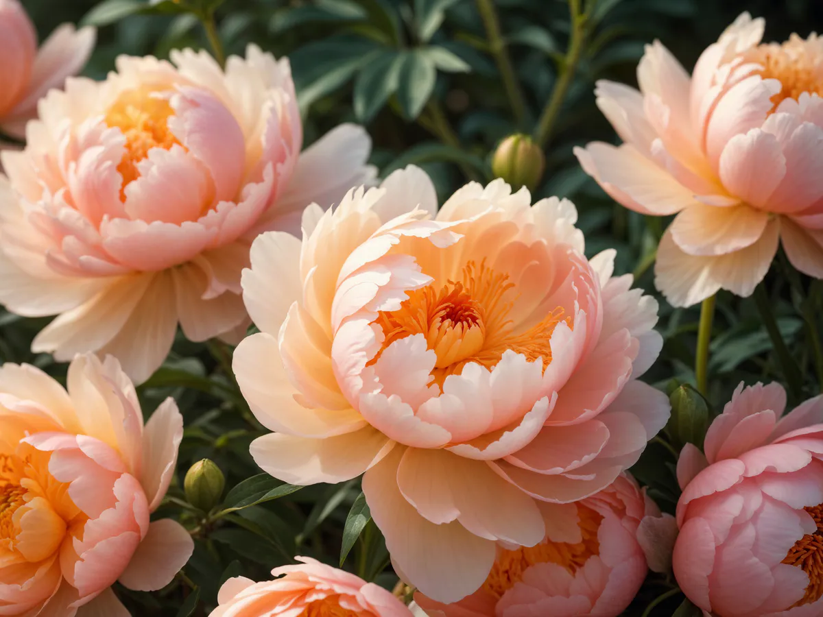 Когда появились красные ростки пионов – обязательно: замачиваем 500 г в воде – и цветов как звезд на небе