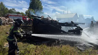 В Коми за двое суток произошла серия пожаров в разных населенных пунктах