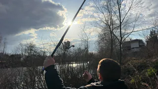 На Оке в районе Касимова рыбаки поймали сразу две крупные рыбины