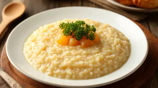 Для такой каши и крупы никакой не надо: варится 3 минуты - даже дети будут умолять о добавке