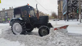 В Чебоксарах темпы уборки снега не снижены даже в 27-градусный мороз