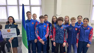 Сборная Коми взяла золото на стартах пожарных в Вологде