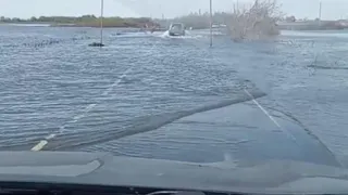Под Рязанью после половодья возобновилось движение автомобилей до села Заокского