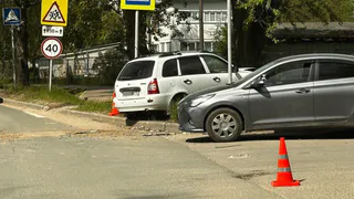 В Коврове иномарка сбила 76-летнюю женщину на тротуаре