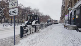 На расчистку улиц от снега в Магнитогорске брошены абсолютно все силы