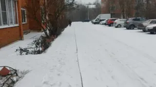 Управляющие компании не убирали снег во дворах Александрова