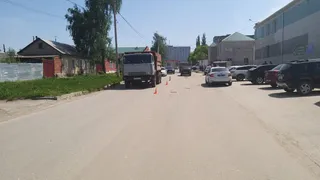 Насмерть: в Скопине КАМАЗ сбил велосипедиста