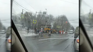 В Володарском районе города Брянска ремонтируют дорогу