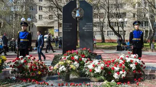 В Нижнекамске открыли памятник героям и жертвам радиационных катастроф