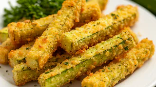 Жарю кабачки фри на ужин — и не успеваю готовить добавку: домашние уплетают за секунду, за ушами трещит