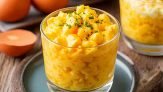 Яйца на сковороде больше не жарю — беру обычный стакан: получается вкуснее и мыть посуду не надо