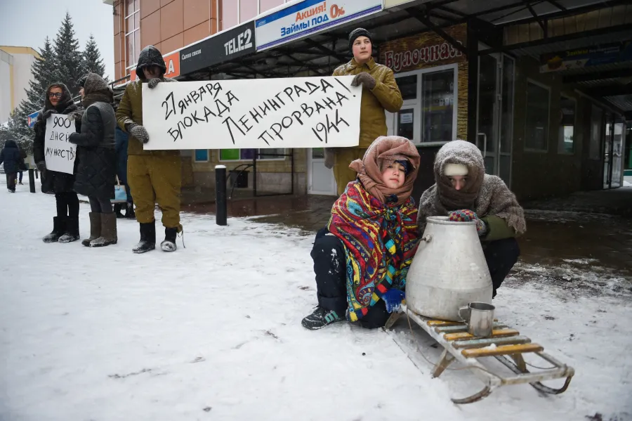 Сегодня нижнекамцам будут раздавать «блокадный» хлеб