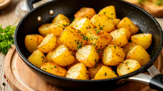 Изумительная картошка: съела целую сковороду и не почувствовала вины - делюсь секретным рецептом