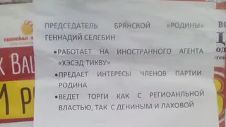 Босса брянской «Родины» Селебина заподозрили в предательстве
