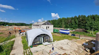 Владимир Уйба рассказал, как в Коми идет стройка парка "Зеленец"