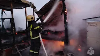 В Петушинском районе пожар в дачном доме унес жизни двух человек