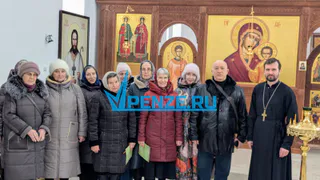 Паломники из Пензы посетили уникальный храм под Каменкой, где хранятся мощи старца Иоанна Кочетовского