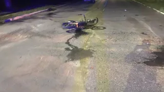 В Чувашии питбайк столкнулся с автомобилем из-за движения по встречке