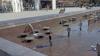 Фонтан у "Олимпийского" в Рязани требует срочного ремонта